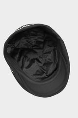 EMBLEM HUNTING CAP - BLACK
