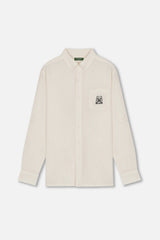 EMBLEM LS SHIRTS - WHITE
