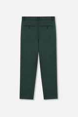 EMBLEM STRETCH PANTS - GREEN