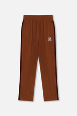 EMBLEM TRACK PANTS - BROWN