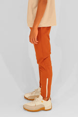 SLIM TRACK PANTS - ORANGE