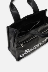 [4月24日発売] FAUX LEATHER CART BAG - BLACK