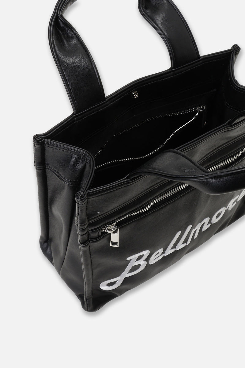 4月24日発売] FAUX LEATHER CART BAG - BLACK – BELLMORE