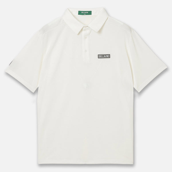AUTHENTIC S/S POLO SHIRTS - WHITE – BELLMORE