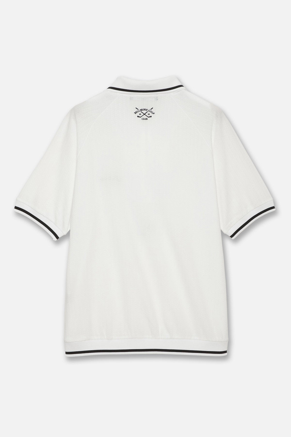Bellmore ホワイト ポロシャツ XXL ベルモア 4月30日発売] JACQUARD S/S POLO SHIRTS - WHITE – BELLMORE