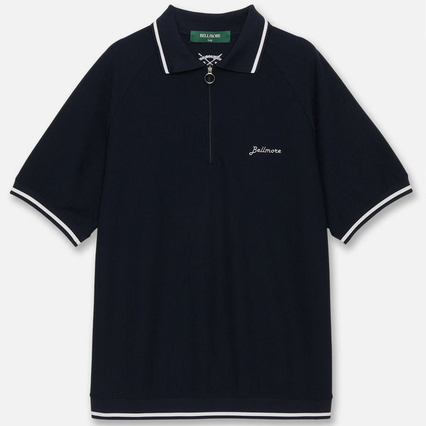 専用BELLMORE ゴルフ　ポロシャツネイビー 4月30日発売] JACQUARD S/S POLO SHIRTS - NAVY – BELLMORE