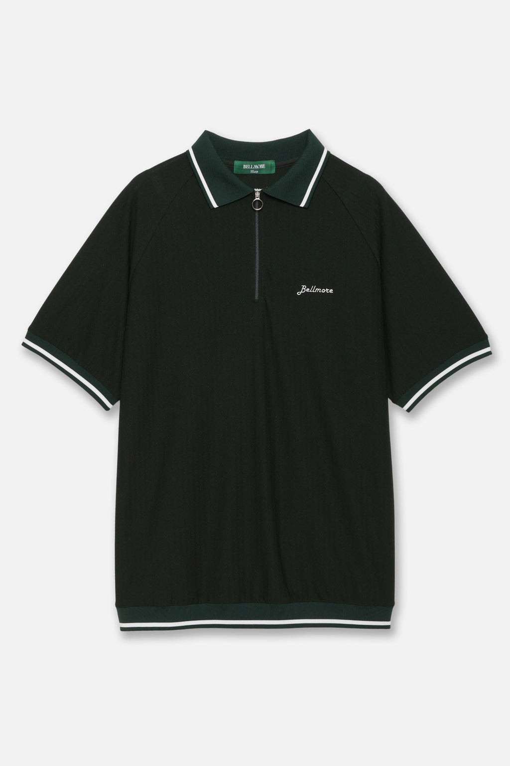 4月30日発売] JACQUARD S/S POLO SHIRTS - GREEN – BELLMORE