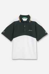 [5月22日発売] PANELED S/S POLO SHIRTS - GREEN