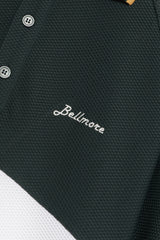 [5月22日発売] PANELED S/S POLO SHIRTS - GREEN