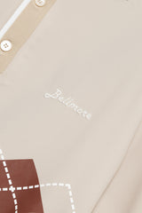 [5月22日発売] ARGYLE S/S POLO SHIRTS - BEIGE