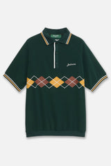 [5月22日発売] ARGYLE S/S POLO SHIRTS - GREEN