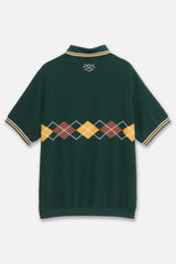 [5月22日発売] ARGYLE S/S POLO SHIRTS - GREEN