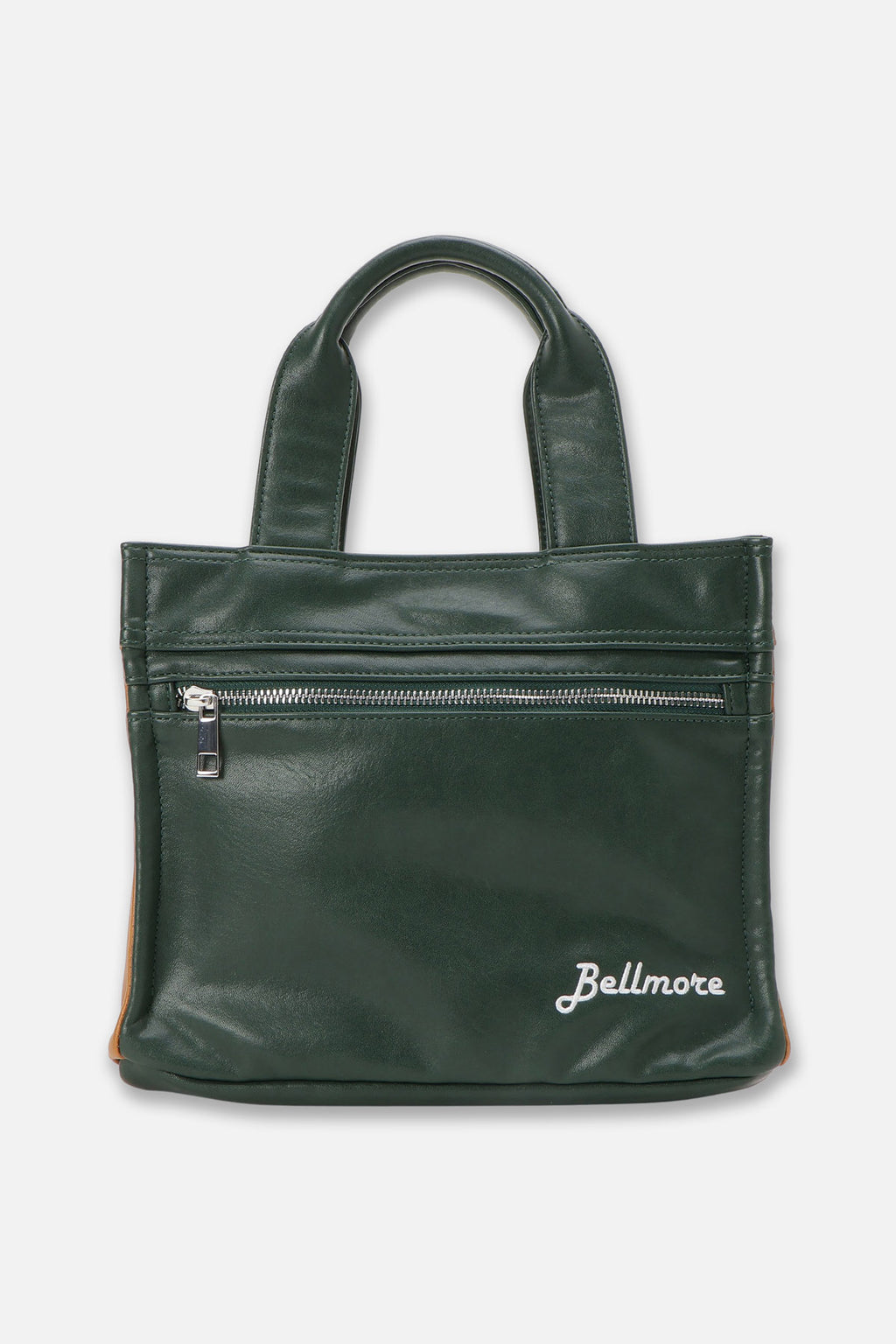 6月2日発売] SMALL LOGO FAUX LEATHER CART BAG - GREEN – BELLMORE