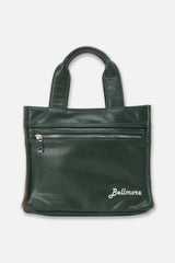 [6月2日発売] SMALL LOGO FAUX LEATHER CART BAG - GREEN