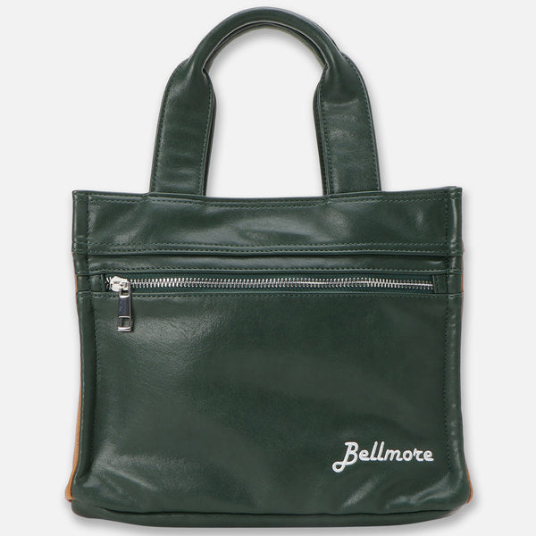 6月2日発売] SMALL LOGO FAUX LEATHER CART BAG - GREEN – BELLMORE