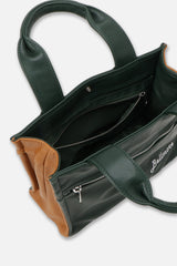 [6月2日発売] SMALL LOGO FAUX LEATHER CART BAG - GREEN