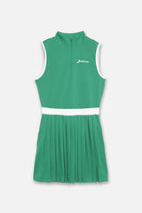 [7月23日発売] SLEEVE LESS MOCKNECK ONE PIECE - GREEN