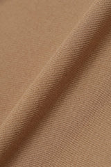 LINE SLEEVE L/S POLO SHIRTS - BEIGE