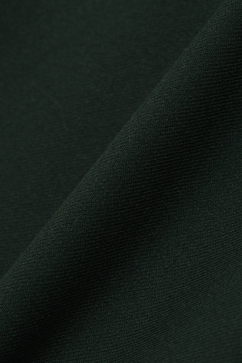 LINE SLEEVE L/S POLO SHIRTS - GREEN