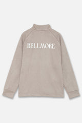 EMBLEM BUTTON L/S MOCKNECK - GREY