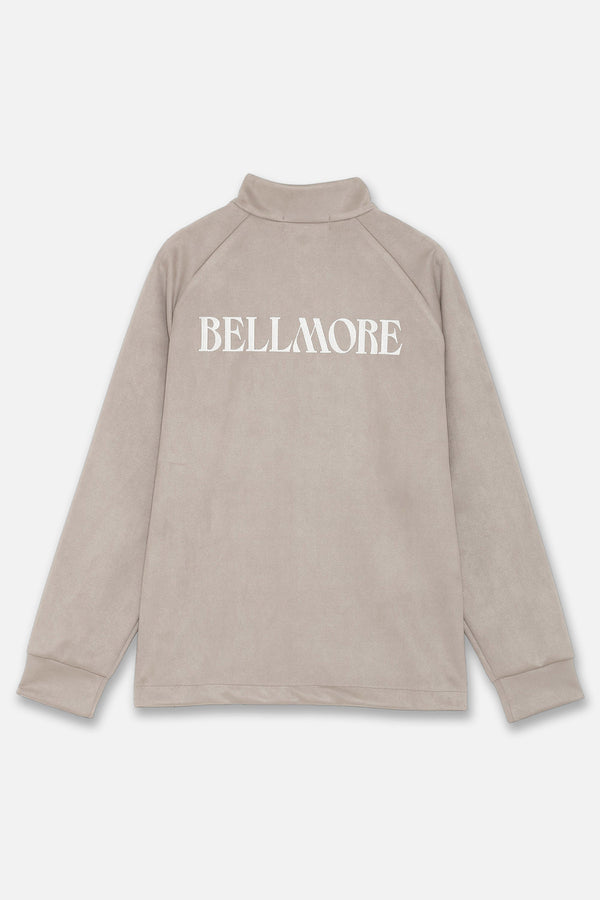 EMBLEM BUTTON L/S MOCKNECK - GREY