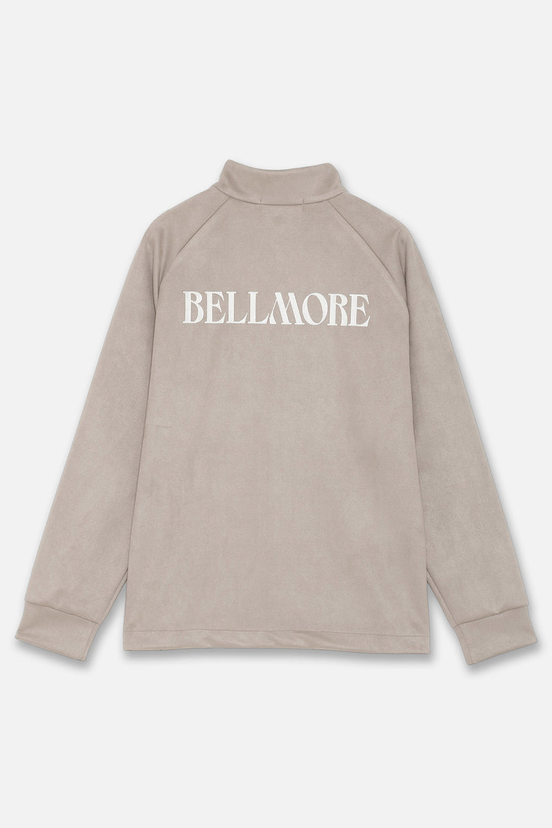 EMBLEM BUTTON L/S MOCKNECK - GREY