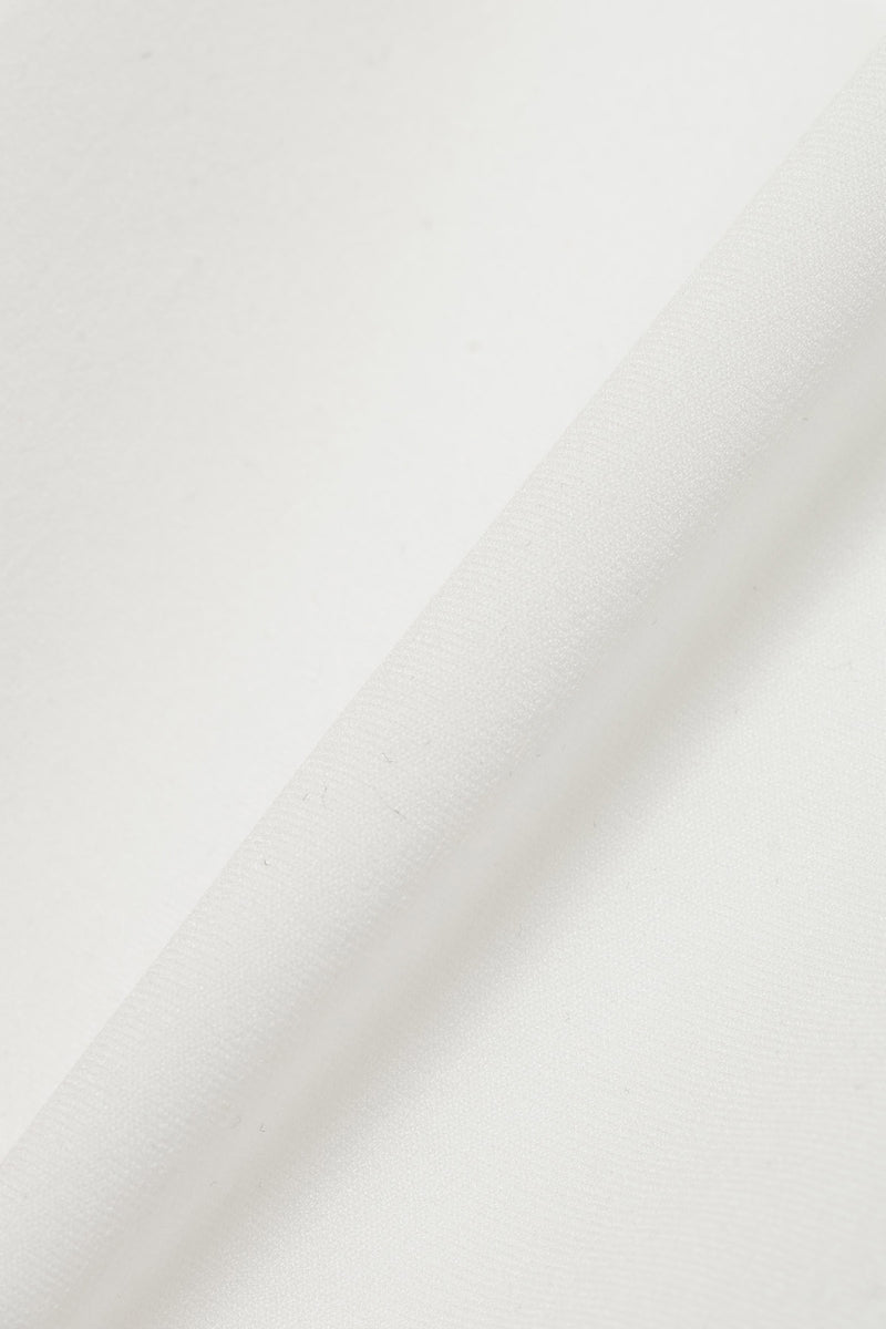 JOGGER TUCK PANTS - WHITE