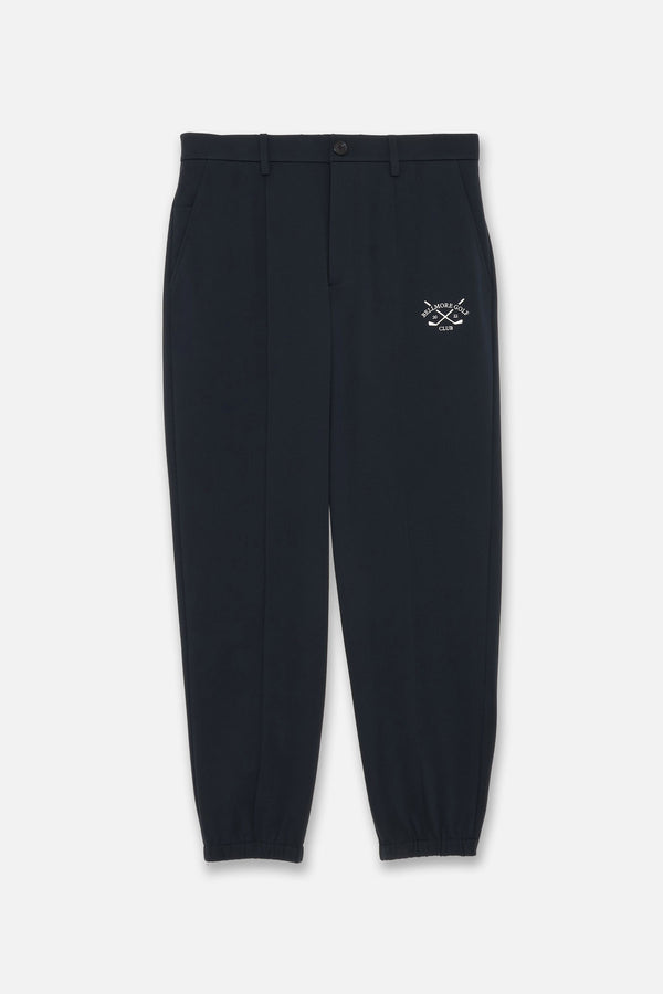 JOGGER TUCK PANTS - NAVY