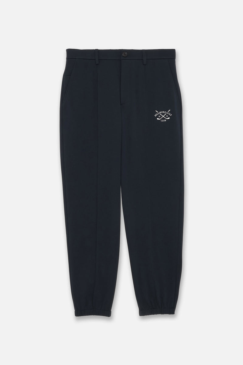 JOGGER TUCK PANTS - NAVY