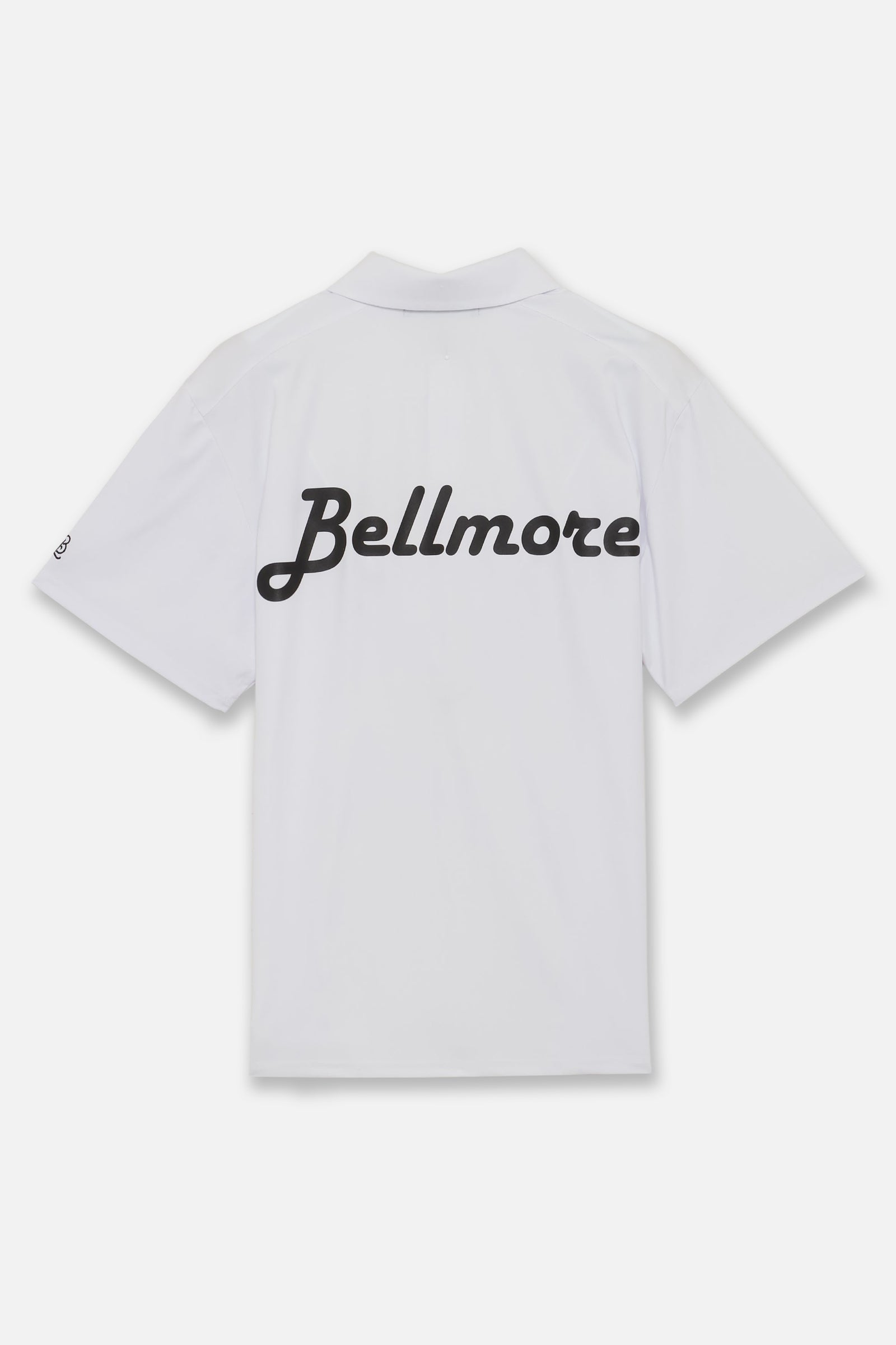 LOGO SS POLO SHIRTS - WHITE – BELLMORE