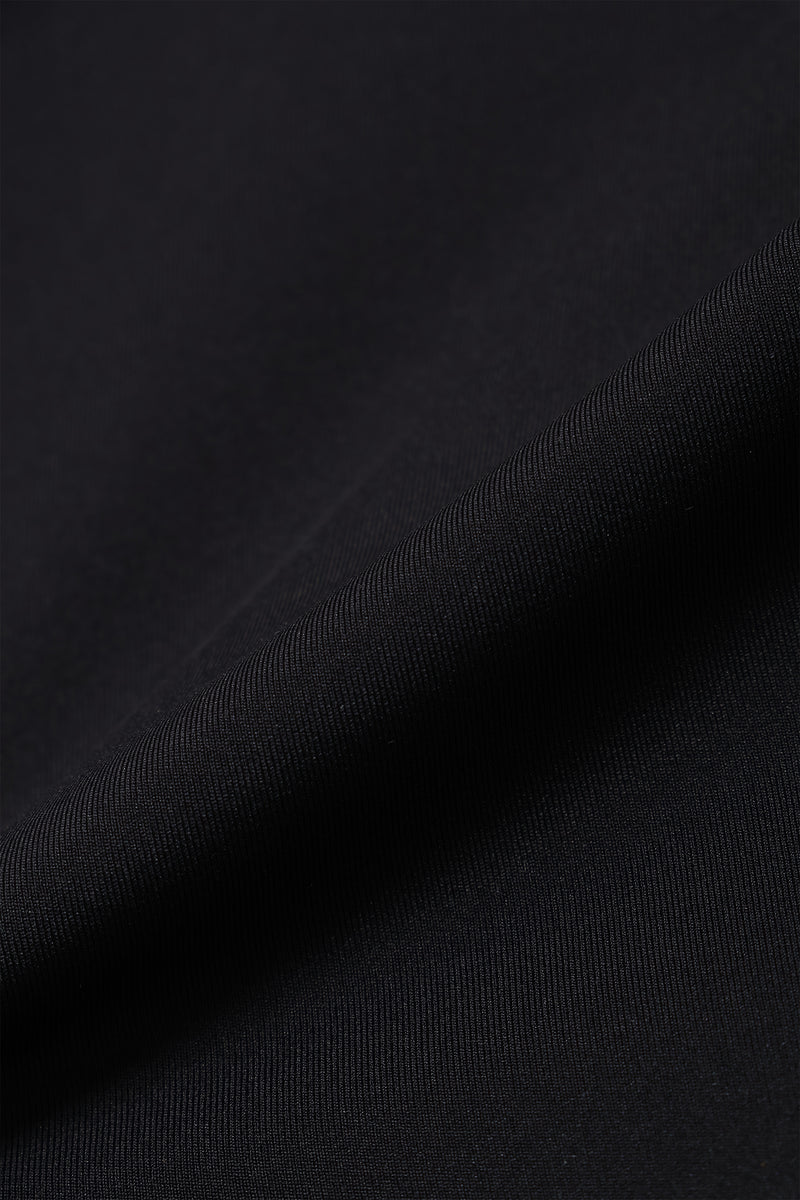 LOGO SS POLO SHIRTS - BLACK