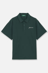 LOGO SS POLO SHIRTS - GREEN