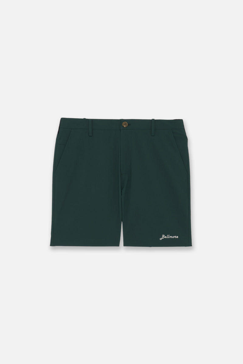 DRY-STRETCH LOGO SHORT PANTS - GREEN