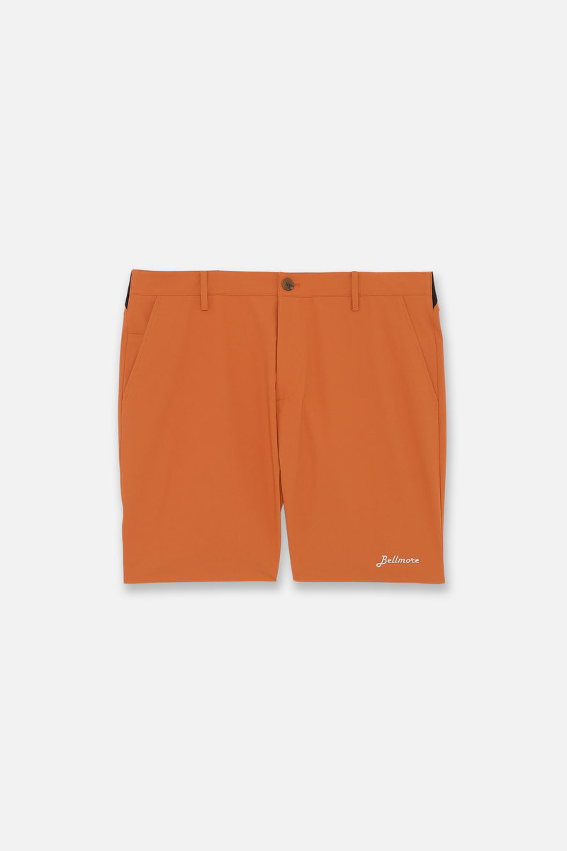 DRY-STRETCH LOGO SHORT PANTS - ORANGE