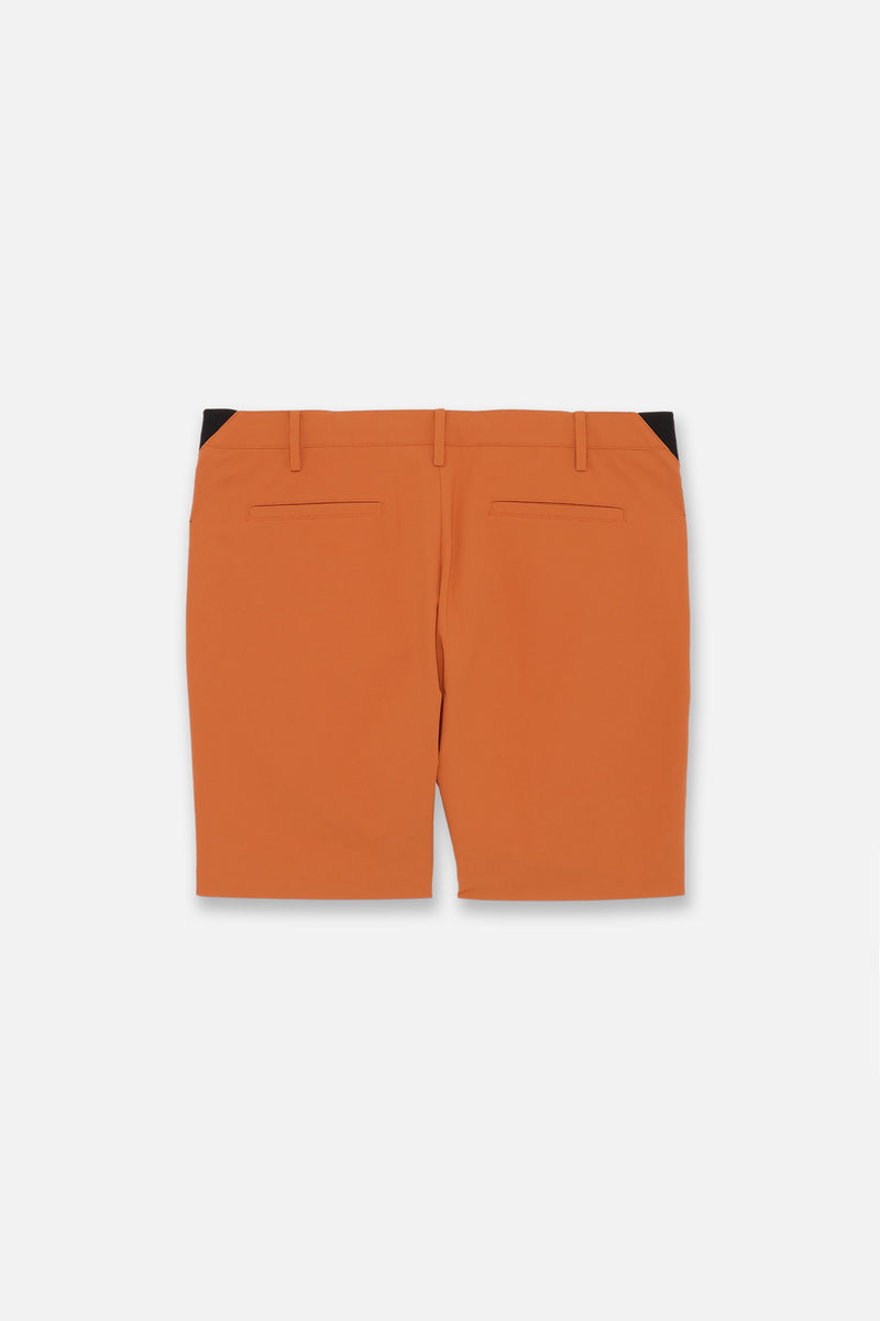 DRY-STRETCH LOGO SHORT PANTS - ORANGE