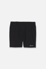 DRY-STRETCH LOGO SHORT PANTS - BLACK