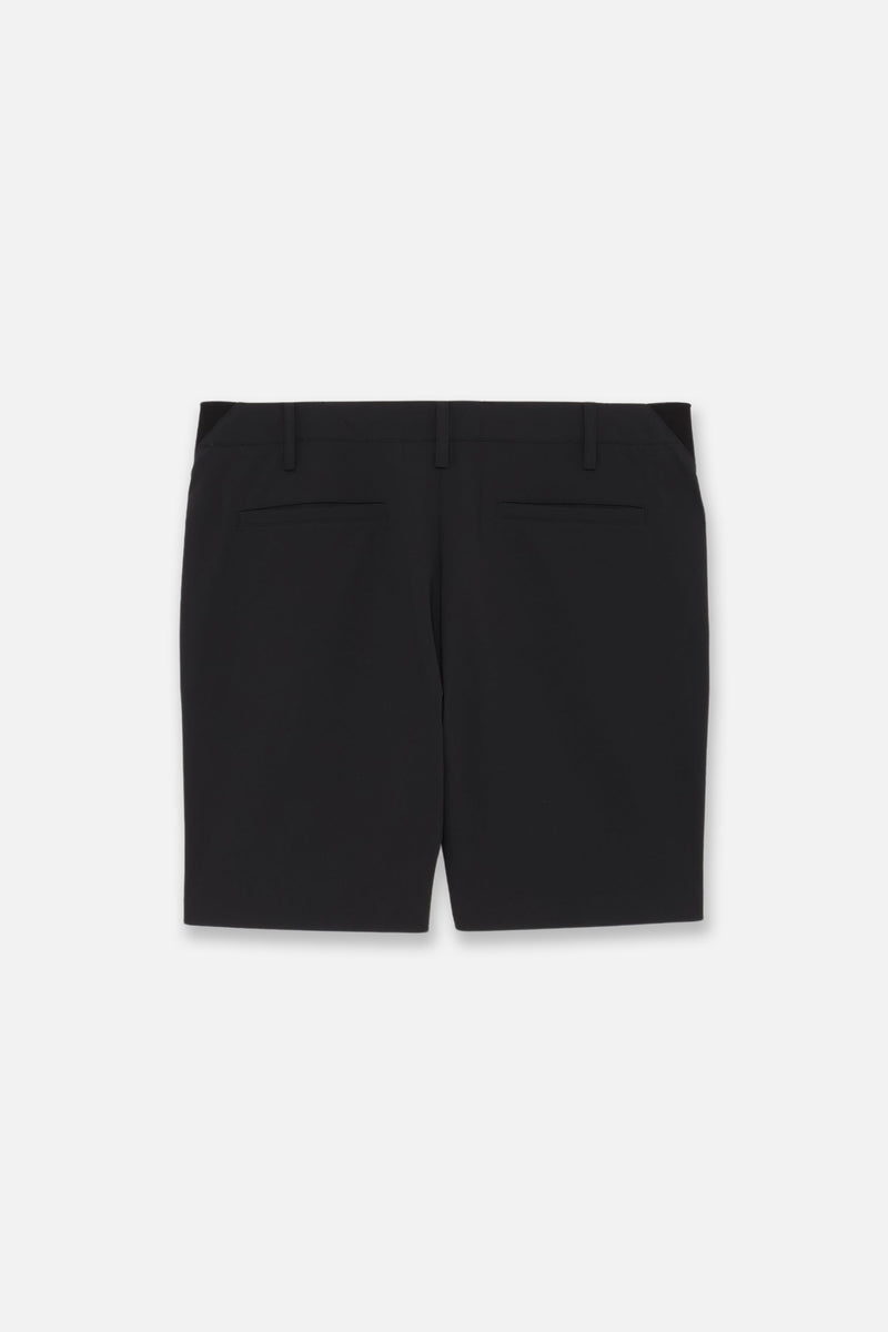 DRY-STRETCH LOGO SHORT PANTS - BLACK