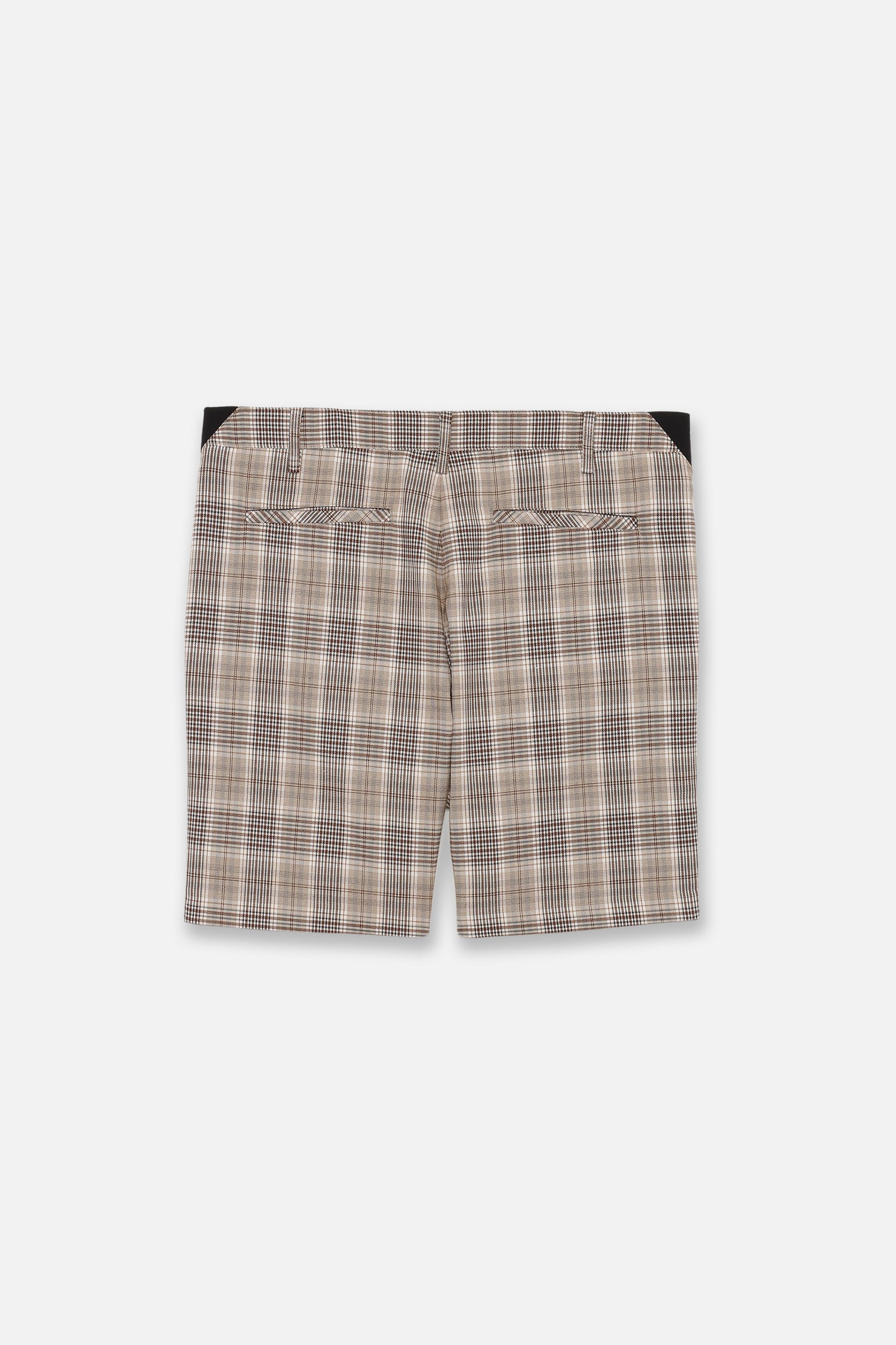 BELLMORE ベルモア　ハーフパンツ　ゴルフ　ロゴ　チェック　32 L CHECK SHORT PANTS - BEIGE – BELLMORE