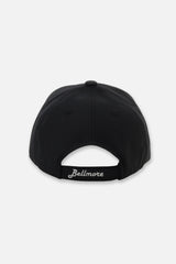 LOGO 6-PANEL CAP - BLACK