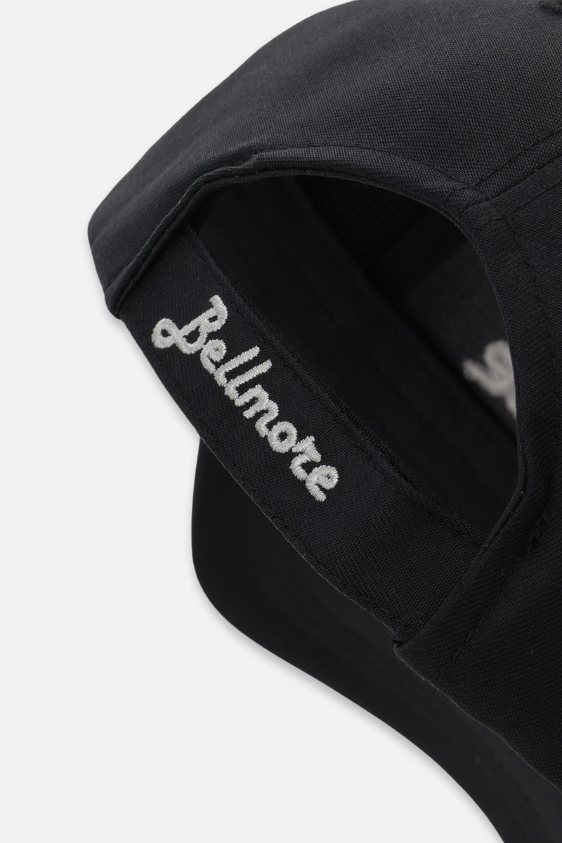 LOGO 6-PANEL CAP - BLACK