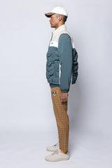 2WAY PUFFER JACKET - GREEN