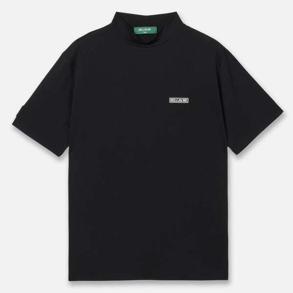 BELLMORE GOLF モックネック AUTHENTIC S/S MOCKNECK - BLACK – BELLMORE