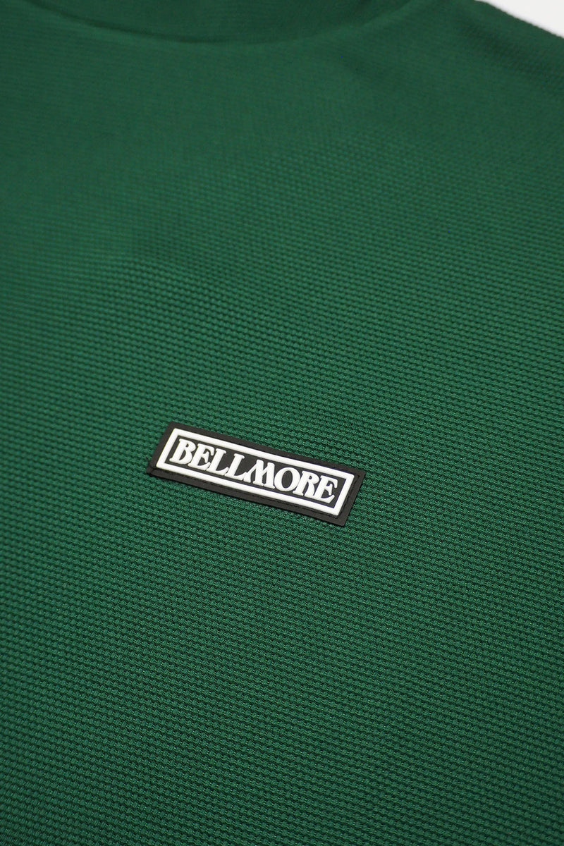 AUTHENTIC S/S MOCKNECK - GREEN – BELLMORE