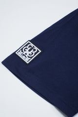 AUTHENTIC S/S MOCKNECK - NAVY
