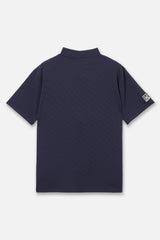 AUTHENTIC S/S MOCKNECK - NAVY