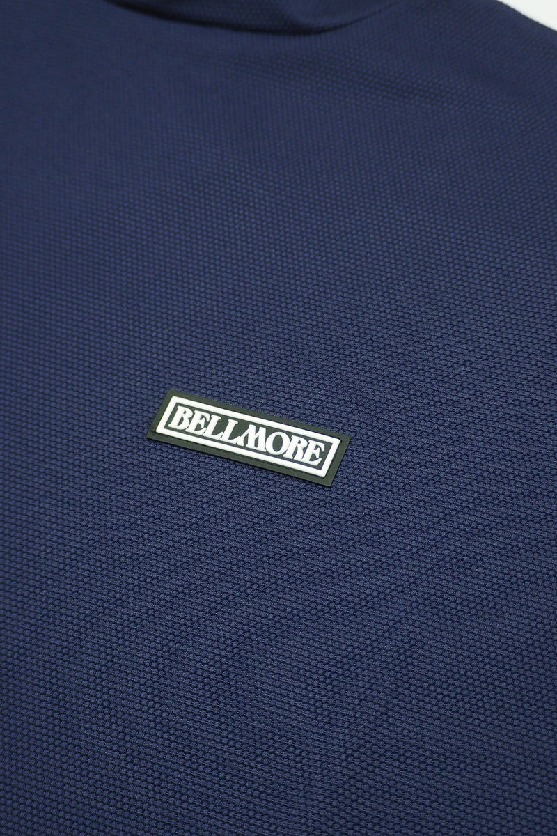 AUTHENTIC S/S MOCKNECK - NAVY – BELLMORE