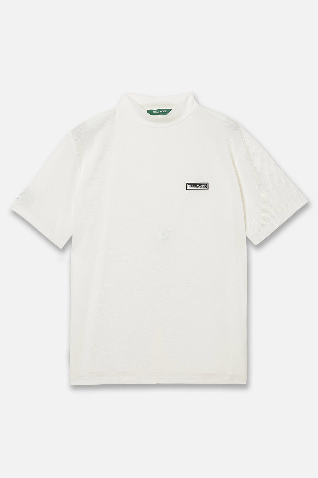 BELLMORE GOLF モックネック AUTHENTIC S/S MOCKNECK - WHITE – BELLMORE