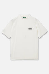 AUTHENTIC S/S MOCKNECK - WHITE