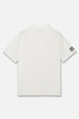 AUTHENTIC S/S MOCKNECK - WHITE
