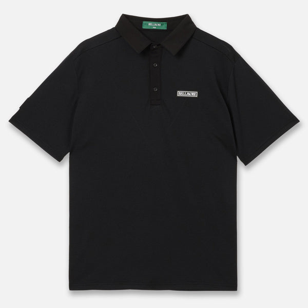 AUTHENTIC S/S POLO SHIRTS - BLACK – BELLMORE